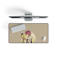 Cargar imagen en el visor de la galería, Fairy Tail Natsu Dragneel, Lucy Heartfilia Mouse Pad (Desk Mat) On Desk
