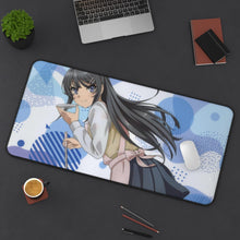 Cargar imagen en el visor de la galería, Rascal Does Not Dream Of Bunny Girl Senpai Mouse Pad (Desk Mat) On Desk
