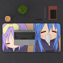 Load image into Gallery viewer, Lucky Star Konata Izumi, Tsukasa Hiiragi Mouse Pad (Desk Mat) With Laptop
