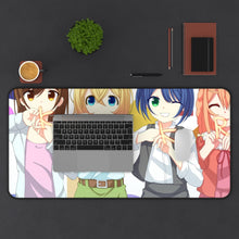 Cargar imagen en el visor de la galería, Rent-A-Girlfriend Mouse Pad (Desk Mat) With Laptop
