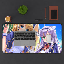 Charger l&#39;image dans la galerie, Rokudenashi Majutsu Koushi To Akashic Records Sistine Fibel, Rumia Tingel Mouse Pad (Desk Mat) With Laptop
