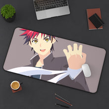 Load image into Gallery viewer, Food Wars: Shokugeki No Soma Mouse Pad (Desk Mat) On Desk
