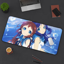 Load image into Gallery viewer, Nagi No Asukara Mouse Pad (Desk Mat) On Desk
