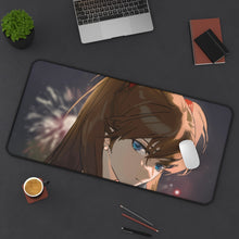 Load image into Gallery viewer, Neon Genesis Evangelion Mouse Pad (Desk Mat) On Desk
