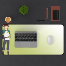 Cargar imagen en el visor de la galería, Kazuma Konosuba Minimalist Mouse Pad (Desk Mat) With Laptop
