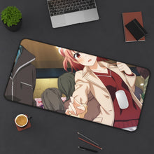 Charger l&#39;image dans la galerie, My Teen Romantic Comedy SNAFU Hachiman Hikigaya, Yui Yuigahama Mouse Pad (Desk Mat) On Desk
