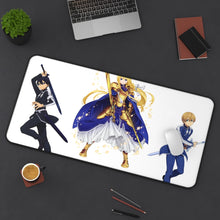 Cargar imagen en el visor de la galería, Sword Art Online: Alicization Mouse Pad (Desk Mat) On Desk
