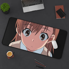 Load image into Gallery viewer, A Certain Scientific Railgun Mouse Pad (Desk Mat) On Desk
