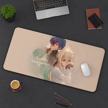 Load image into Gallery viewer, Violet Evergarden Violet Evergarden Mouse Pad (Desk Mat) On Desk
