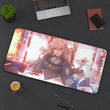 Charger l&#39;image dans la galerie, Violet Evergarden Mouse Pad (Desk Mat) On Desk
