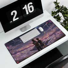 Load image into Gallery viewer, Your Name. Mouse Pad (Desk Mat) With Laptop
