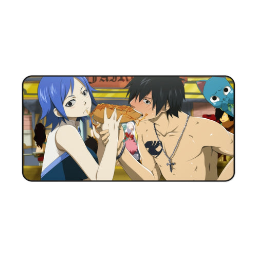 Fairy Tail Gray Fullbuster, Juvia Lockser Mouse Pad (Desk Mat)