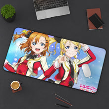 Cargar imagen en el visor de la galería, Love Live! Honoka Kousaka, Eri Ayase Mouse Pad (Desk Mat) On Desk
