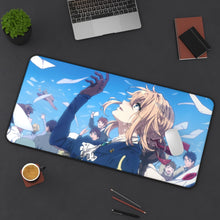 Charger l&#39;image dans la galerie, Violet Evergarden Violet Evergarden Mouse Pad (Desk Mat) On Desk
