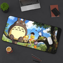 Load image into Gallery viewer, My Neighbor Totoro Mouse Pad (Desk Mat) On Desk
