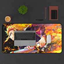 Cargar imagen en el visor de la galería, Demon Slayer: Kimetsu No Yaiba Mouse Pad (Desk Mat) With Laptop
