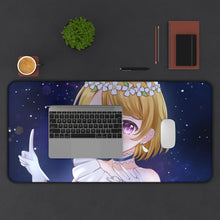 Cargar imagen en el visor de la galería, Love Live! Hanayo Koizumi Mouse Pad (Desk Mat) With Laptop
