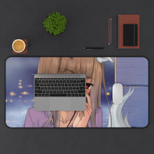 Load image into Gallery viewer, Spice And Wolf Mouse Pad (Desk Mat) With Laptop
