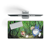 Load image into Gallery viewer, My Neighbor Totoro Mouse Pad (Desk Mat) On Desk
