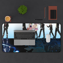 Load image into Gallery viewer, School Life &amp; Demons Mouse Pad (Desk Mat) With Laptop
