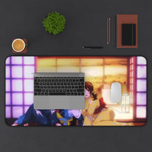 Charger l&#39;image dans la galerie, Sound! Euphonium Kumiko Oumae, Reina Kousaka Mouse Pad (Desk Mat) With Laptop
