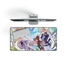 Load image into Gallery viewer, Genshin Impact, Lumine, Jean, Amber, Mouse Pad (Desk Mat)
