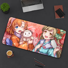 Cargar imagen en el visor de la galería, Love Live! Kotori Minami, Honoka Kousaka Mouse Pad (Desk Mat) On Desk
