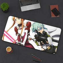 Load image into Gallery viewer, Sword Art Online Asuna Yuuki Mouse Pad (Desk Mat) On Desk
