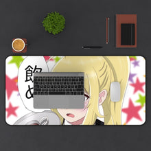 Charger l&#39;image dans la galerie, Gabriel DropOut Gabriel Tenma White Mouse Pad (Desk Mat) With Laptop
