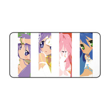 Cargar imagen en el visor de la galería, Lucky Star Konata Izumi, Kagami Hiiragi, Tsukasa Hiiragi, Miyuki Takara Mouse Pad (Desk Mat)
