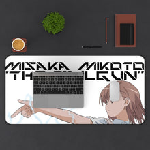 Load image into Gallery viewer, A Certain Scientific Railgun Mouse Pad (Desk Mat) With Laptop
