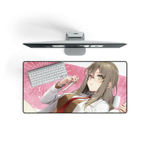 Load image into Gallery viewer, Rascal Does Not Dream of Bunny Girl Senpai Rio Futaba Mouse Pad (Desk Mat) On Desk
