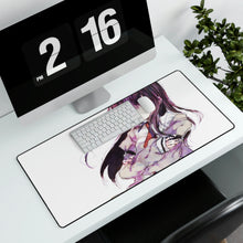 Load image into Gallery viewer, Makise Kurisu Mouse Pad (Desk Mat)
