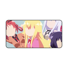 Load image into Gallery viewer, Gabriel DropOut Satanichia Kurumizawa Mcdowell, Gabriel Tenma White, Vignette Tsukinose April, Raphiel Shiraha Ainsworth Mouse Pad (Desk Mat)
