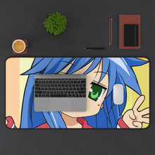 Cargar imagen en el visor de la galería, Lucky Star Konata Izumi Mouse Pad (Desk Mat) With Laptop
