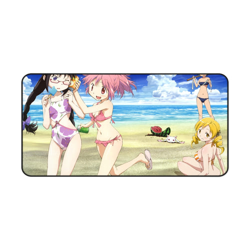 Puella Magi Madoka Magica Homura Akemi, Madoka Kaname, Sayaka Miki, Mami Tomoe, Kyuubey Mouse Pad (Desk Mat)