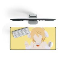 Charger l&#39;image dans la galerie, charlotte dunoir is infinite stratos minimalist Mouse Pad (Desk Mat) On Desk
