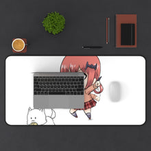 Load image into Gallery viewer, Gabriel DropOut Satanichia Kurumizawa Mcdowell Mouse Pad (Desk Mat) With Laptop
