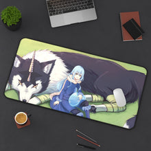 Charger l&#39;image dans la galerie, That Time I Got Reincarnated As A Slime Mouse Pad (Desk Mat) On Desk
