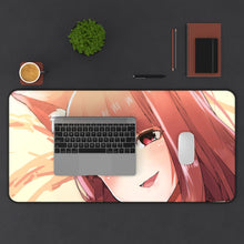 Cargar imagen en el visor de la galería, Spice And Wolf Mouse Pad (Desk Mat) With Laptop
