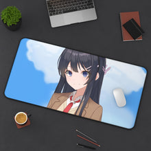 Cargar imagen en el visor de la galería, Rascal Does Not Dream Of Bunny Girl Senpai Mouse Pad (Desk Mat) On Desk
