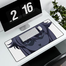 Cargar imagen en el visor de la galería, Mirai Nikki Yuno Gasai Mouse Pad (Desk Mat) With Laptop
