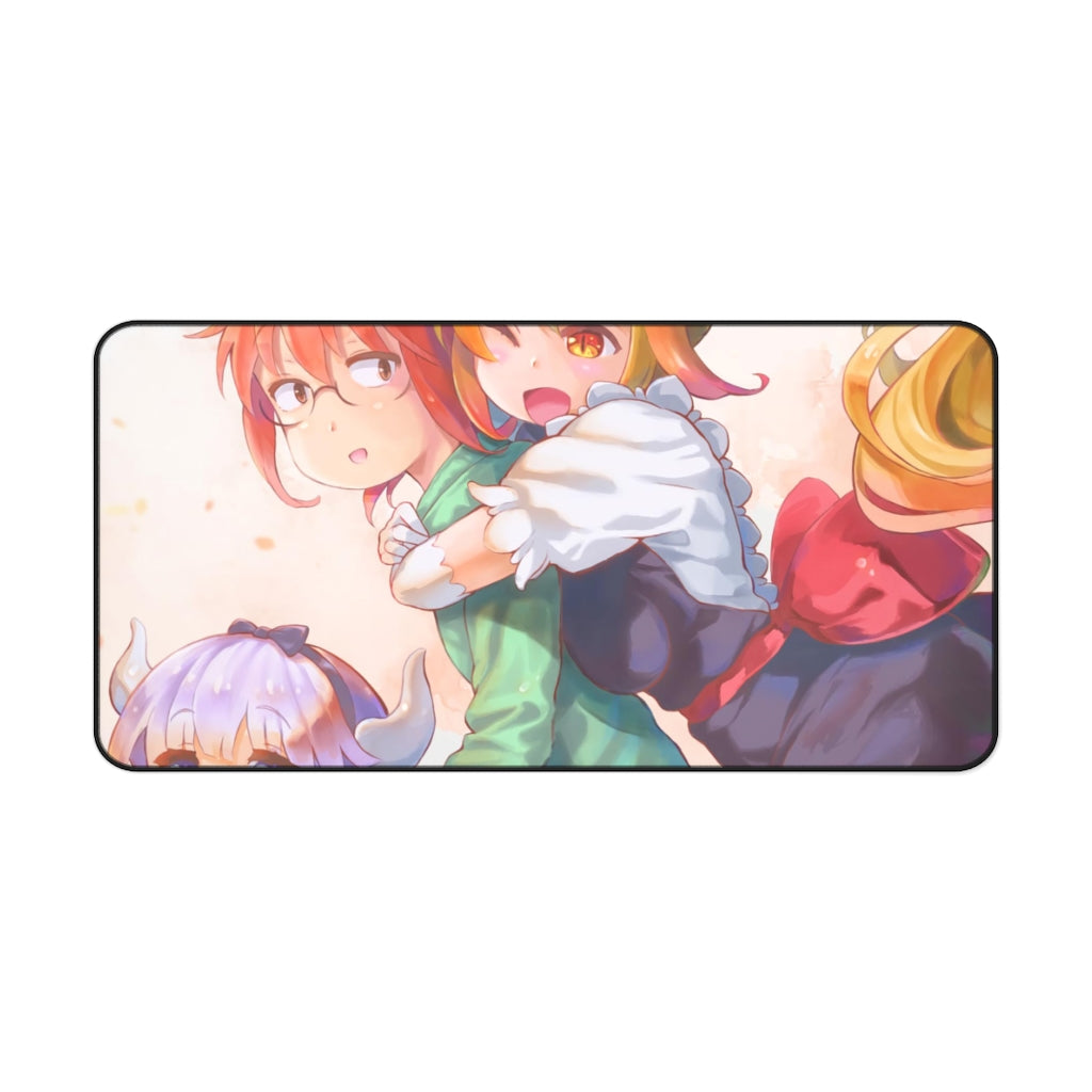 Miss Kobayashi's Dragon Maid Kanna Kamui, Kobayashi, Kobayashi San Chi No Maid Dragon, Tohru Mouse Pad (Desk Mat)