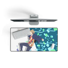 Load image into Gallery viewer, Shade Behind the Horizon Minimalist Mouse Pad (Desk Mat) On Desk
