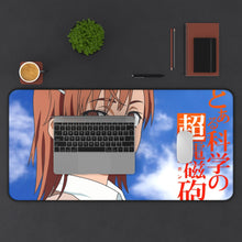 Load image into Gallery viewer, A Certain Scientific Railgun Mouse Pad (Desk Mat) With Laptop
