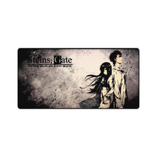 Load image into Gallery viewer, Kurisu and Okabe Mouse Pad (Desk Mat)
