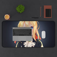 Load image into Gallery viewer, Violet Evergarden Violet Evergarden Mouse Pad (Desk Mat) With Laptop
