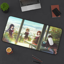 Charger l&#39;image dans la galerie, Sound! Euphonium Kumiko Oumae, Reina Kousaka, Hazuki Katou, Sapphire Kawashima Mouse Pad (Desk Mat) On Desk
