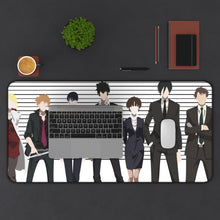 Cargar imagen en el visor de la galería, Psycho-Pass Akane Tsunemori, Nobuchika Ginoza, Shuusei Kagari, Tomomi Masaoka, Shion Karanomori Mouse Pad (Desk Mat) With Laptop
