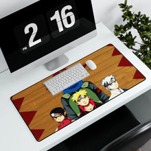 Load image into Gallery viewer, Team Konohamaru Mouse Pad (Desk Mat) With Laptop
